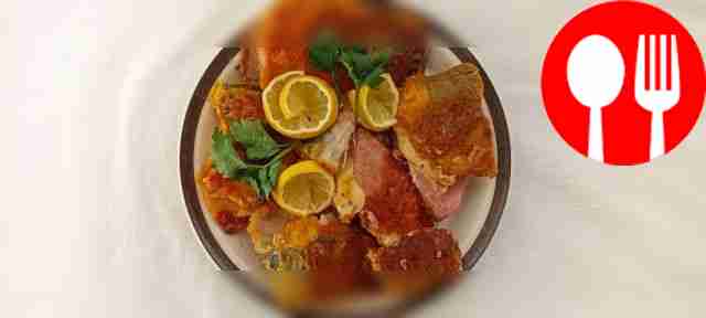 Original mackerel with ham