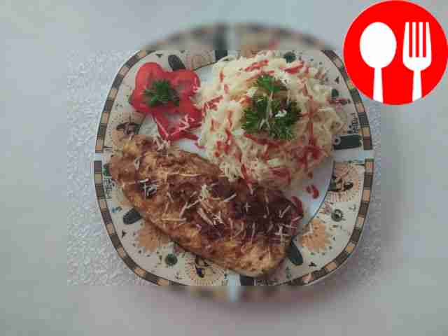 Fragrant mackerel with capellini pasta