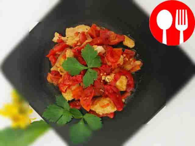 Chakhokhbili with Italian herbs