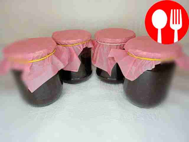 Шоколадно-сливочное варенье из сливы