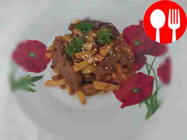 Azu in Tatar style with beef