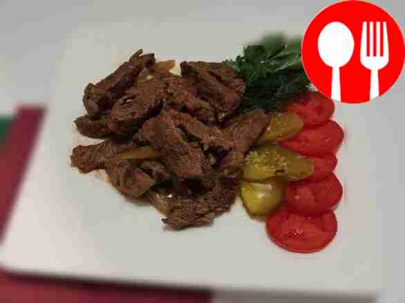 Азу с говядиной в томатном соусе Azu with beef in tomato sauce