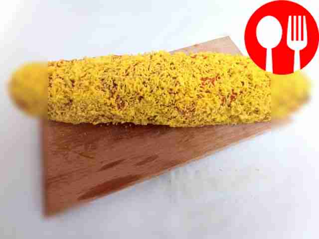 Mimosa salad roll with crab meat