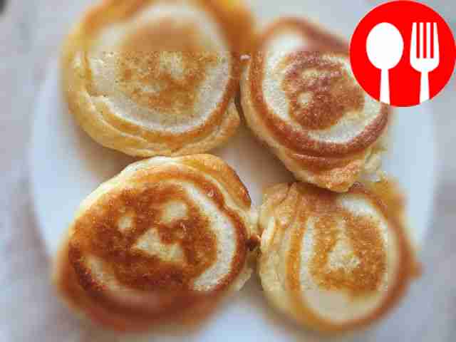 Fish pancakes with spices