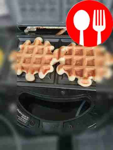 Cook in a waffle iron until golden brown.