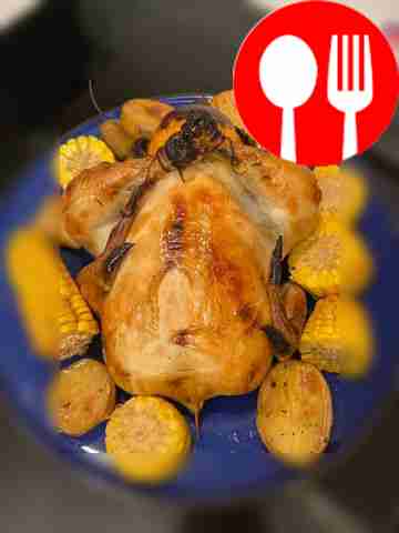 Очень-очень сочная курочка