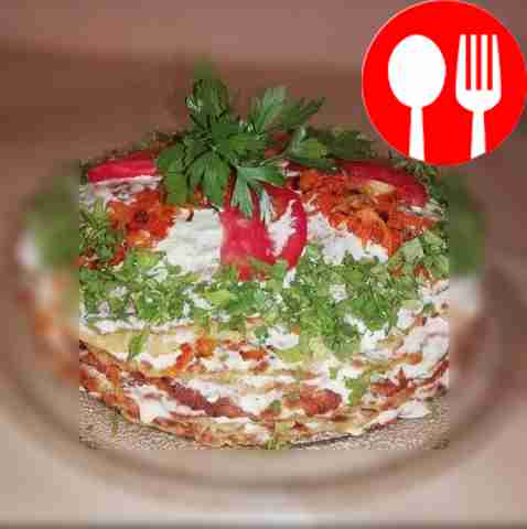 Кабачковый торт "Блаженство"