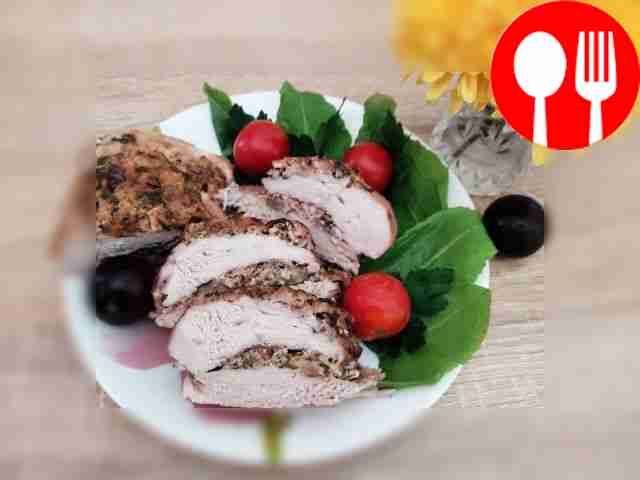 Baked Chicken Breast with Nuts