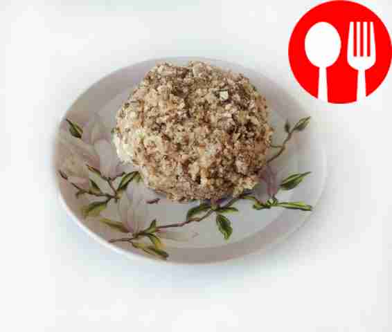 Нежное пирожное с творогом, ананасами и сгущенным молоком