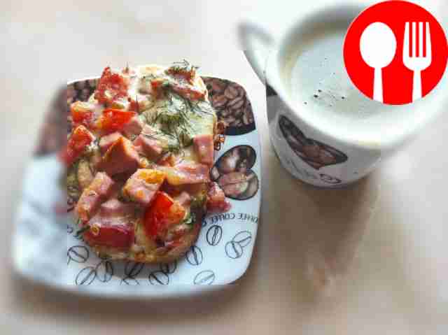 Serve sandwiches hot. Garnish with a sprig of...