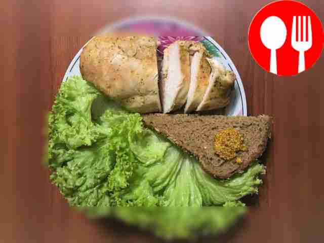 Быстрая куриная грудка в микроволновке Quick chicken breast in the microwave