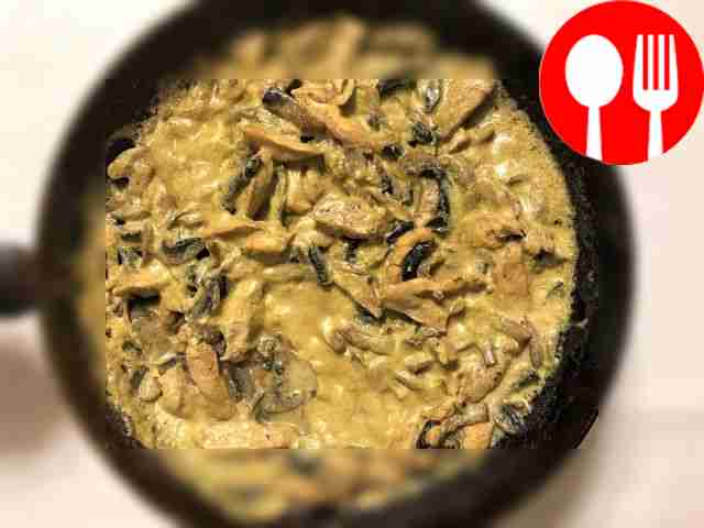 Куриная грудка с грибами Chicken breast with mushrooms