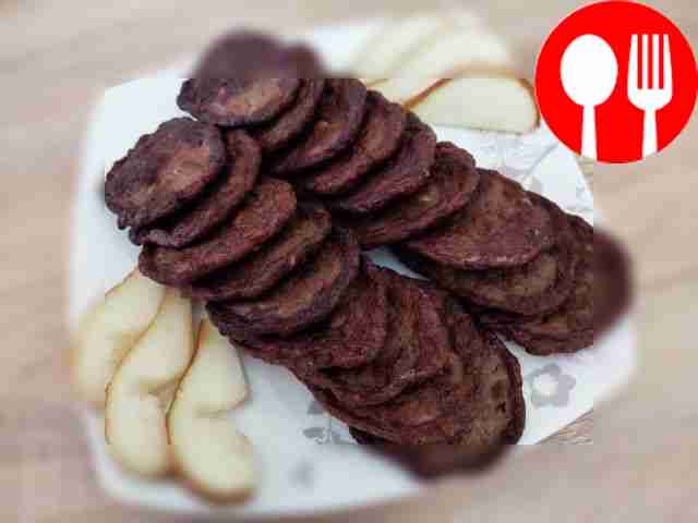 Нежные печеночные оладьи с шампиньонами