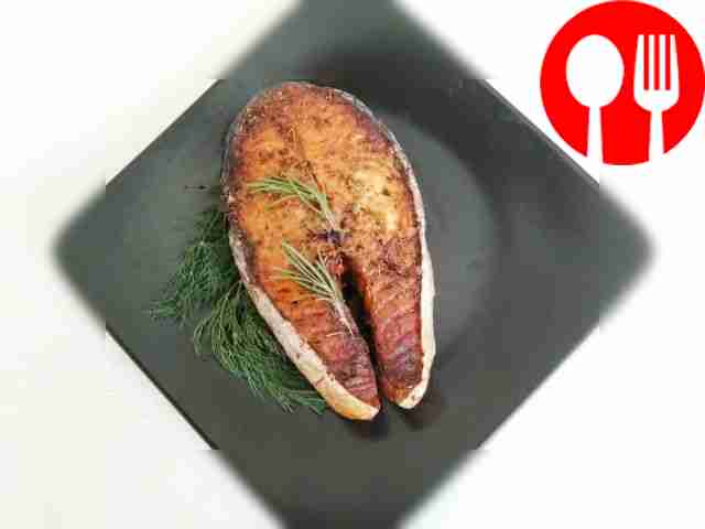 Serve salmon hot as an independent main dish....