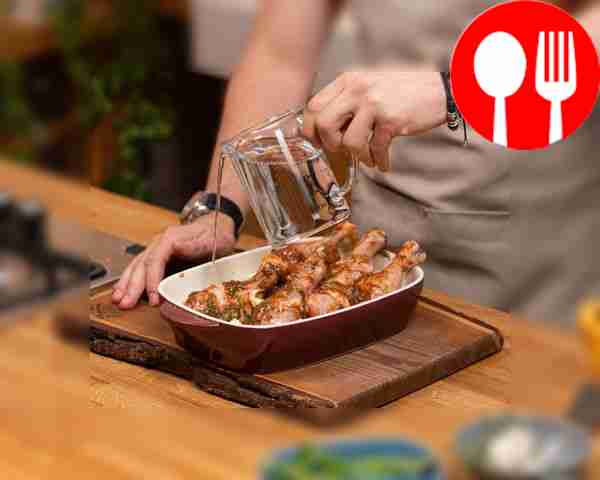 Place rice in a prepared ceramic baking dish,...