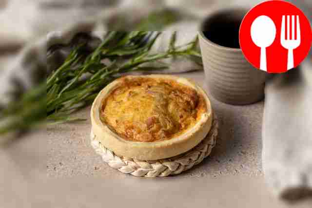 Мини-киш «Карбонара»