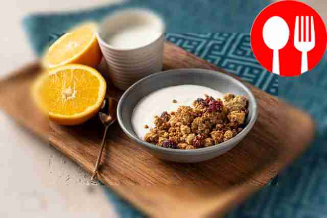 Домашняя гранола для йогурта