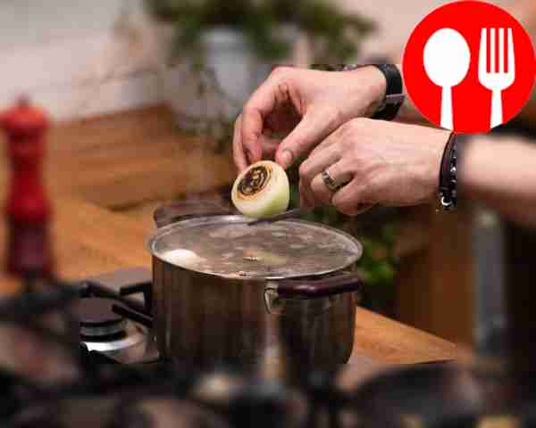 Set the temperature at which the broth does...