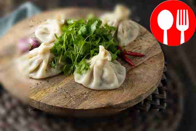 Khinkali with beef and cumin