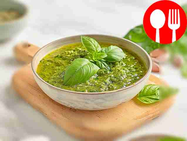 Вкусный соус песто Delicious pesto sauce