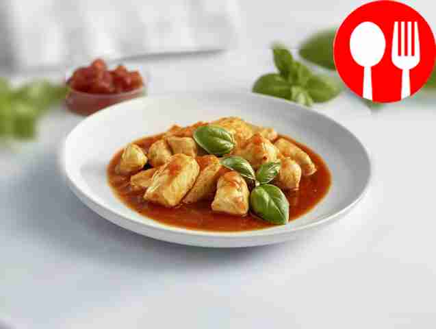 Chicken fillet in tomato sauce