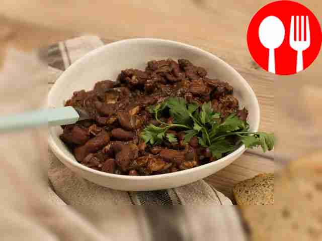 Лобио с красной фасолью