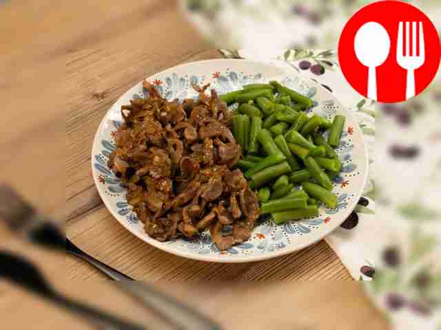 Chicken gizzards in soy sauce