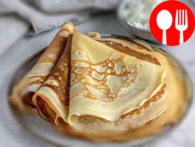 Блинчики на дрожжах Pancakes with yeast