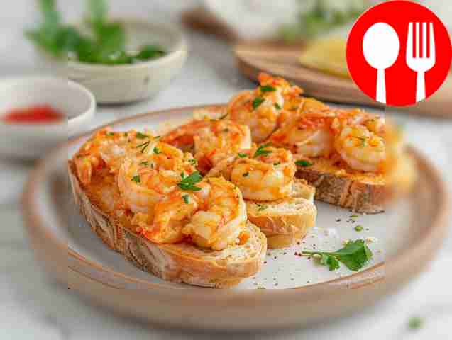 Quick Shrimp with Garlic Paste