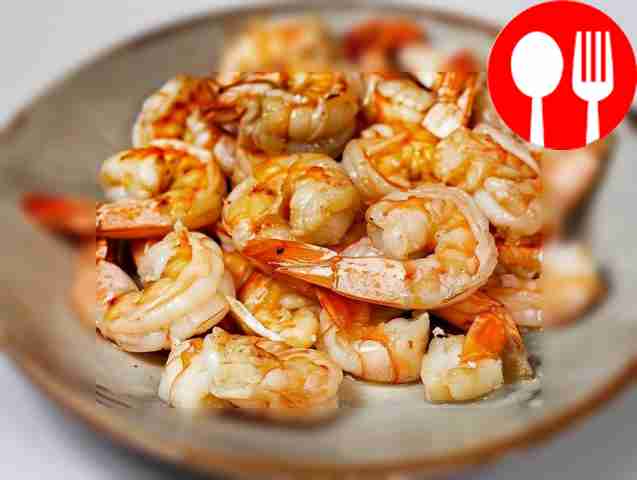 Creamy shrimp with ginger