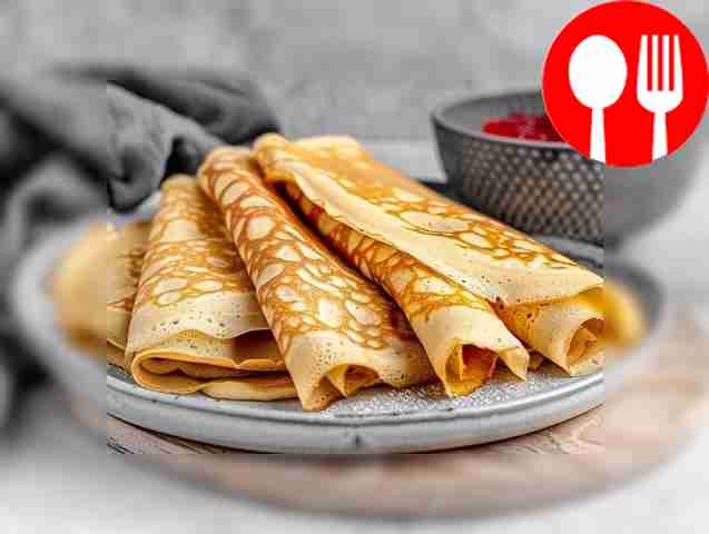 Pancakes with butter