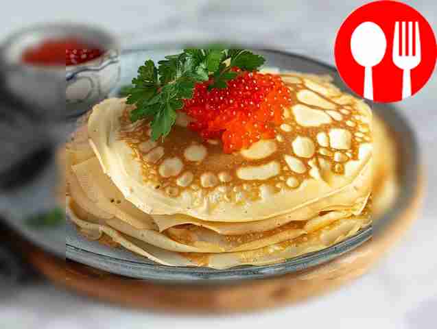 Вкусные ажурные блинчики с содой Delicious openwork pancakes with soda