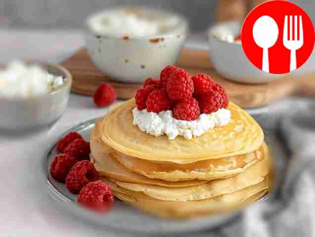 Вкусные блинчики на йогурте