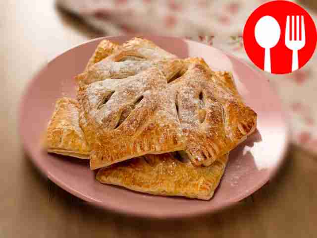 Слойка с яблоками