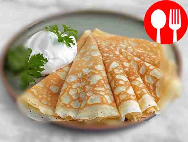 Диетические блинчики на кефире Diet pancakes with kefir
