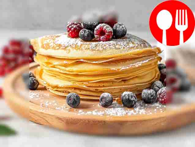 Классические блины на воде Classic pancakes on the water