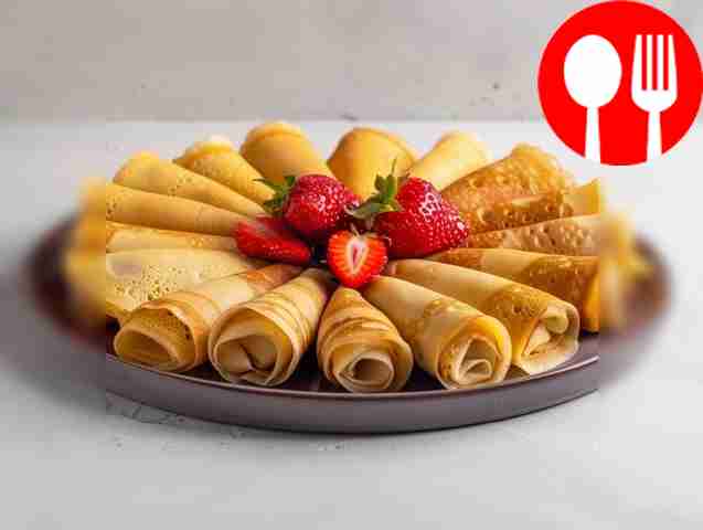 Нежные бархатные блинчики Delicate velvet pancakes