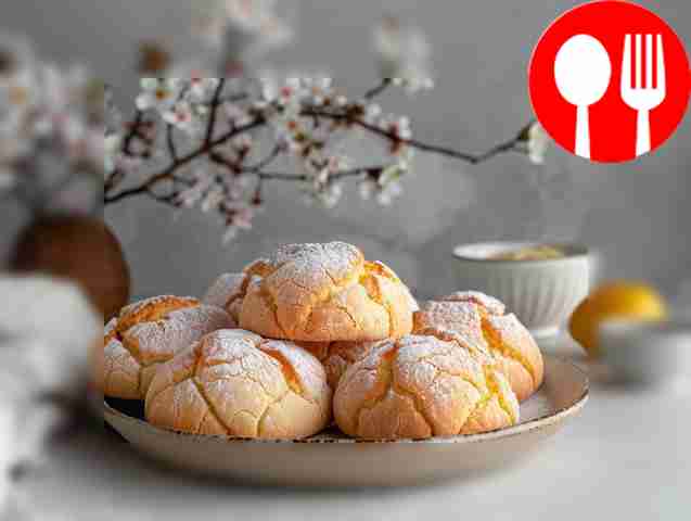 Печенье с лимоном