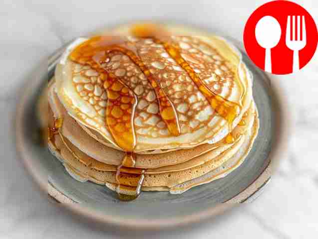 Простые блинчики на минеральной воде Simple pancakes with mineral water