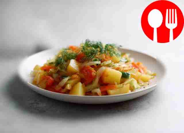 Sauté vegetables in a pressure cooker
