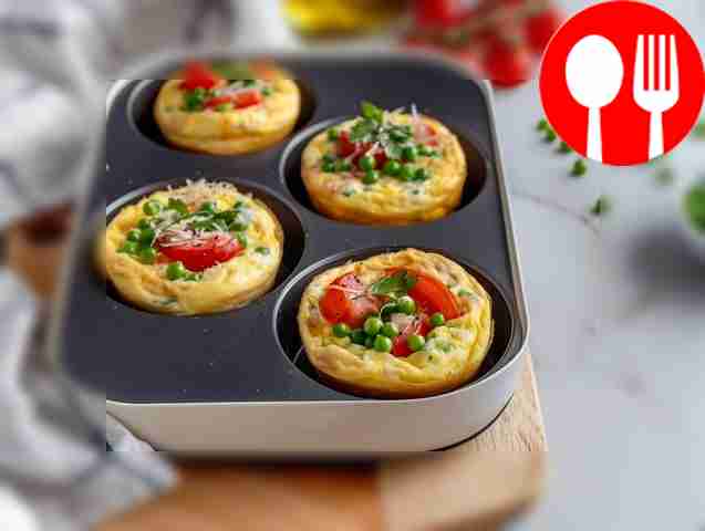 Delicious scrambled eggs in the microwave