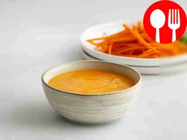 Детское морковное пюре Baby carrot puree