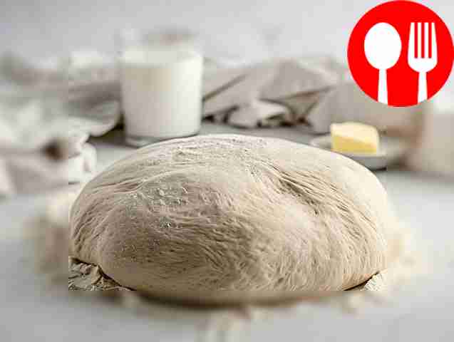 "Khrushchev's" yeast dough with margarine