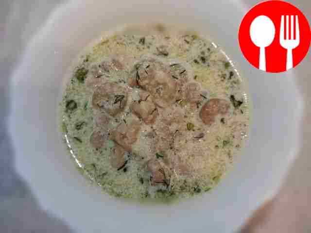 Паста с креветками в сливочно- чесночном соусе