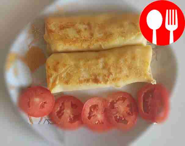 Serve pancakes with sour cream or sauce of...