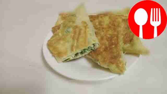 Пирожки с яйцом и зеленью из армянского лаваша Pies with eggs and herbs from Armenian lavash