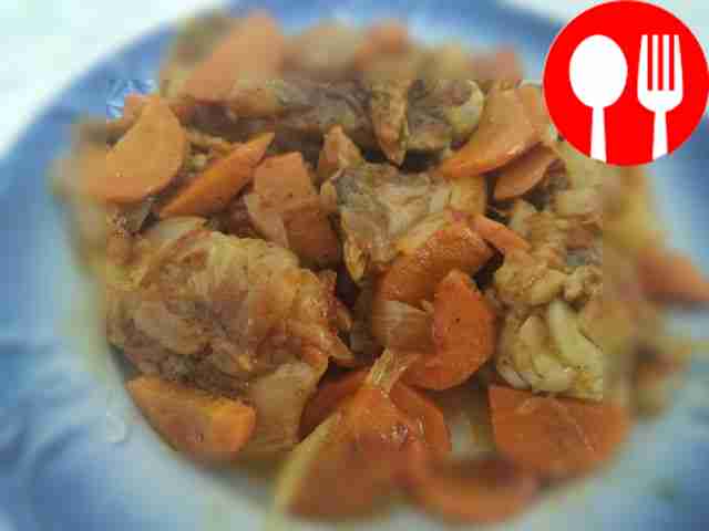 Ароматное чахохбили с куриными окорочками