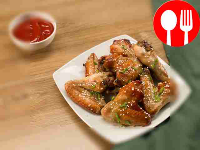 Медовые куриные крылья Honey chicken wings