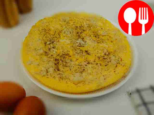 Омлет с цветной капустой