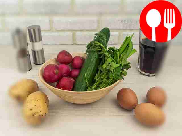 Buy kvass to taste in advance. Rinse...